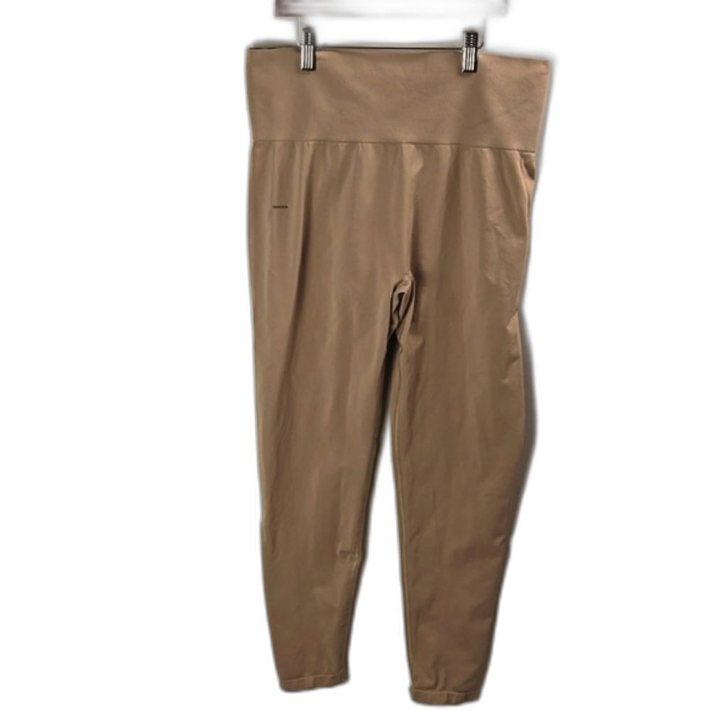 Pangaia Womens Plant-Stretch Compressive Leggings - Taupe Sz L